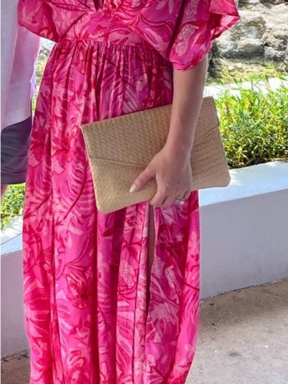 Pink Vacation Maxi Dress